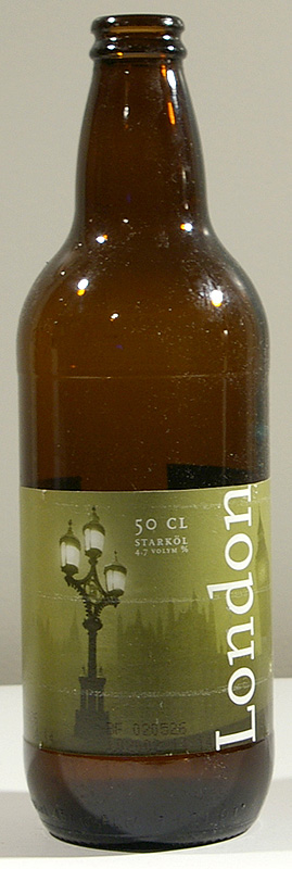 London bottle by Slottskällans Bryggeri 
