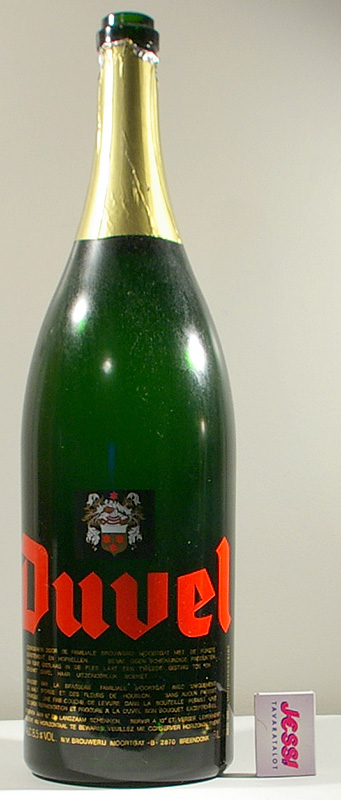 Duvel (Huge One) bottle by Moortgat 