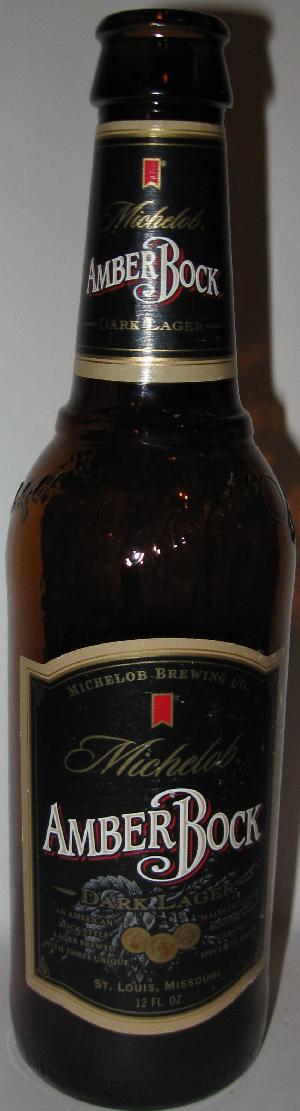 Amber Bock bottle by Anheuser-Busch 