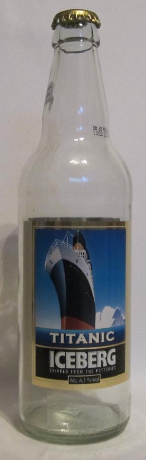Titanic Iceberg bottle by Titanic Brewery 