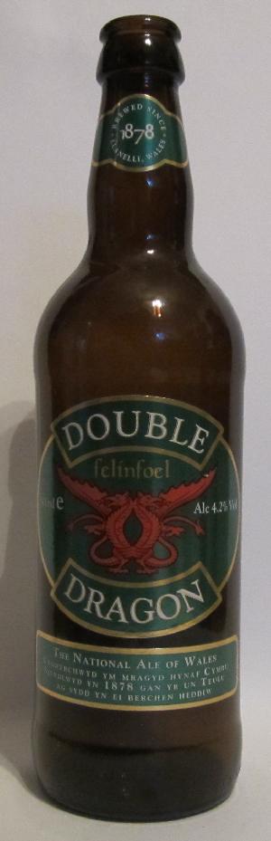 Double Dragon bottle by Felinfoel Brewery 
