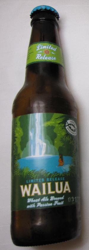 Wailua bottle by Kona Brewing Co. 