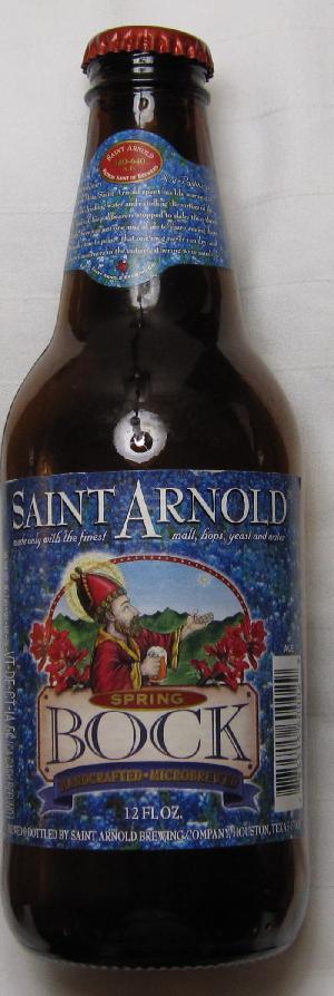 Saint Arnold Spring Bock bottle by Saint Arnold Brewing Co. 