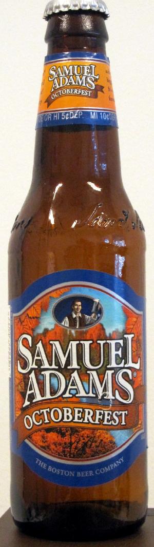 Samuel Adams Oktoberfest Label 2010 bottle by Boston Beer Company 