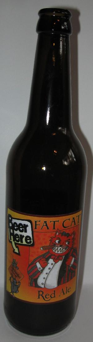Fat Cat Red Ale bottle by Beer Here 