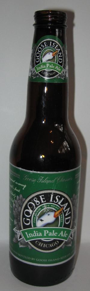 Goose Island India Pale Ale bottle by Goose Island Beer Company 