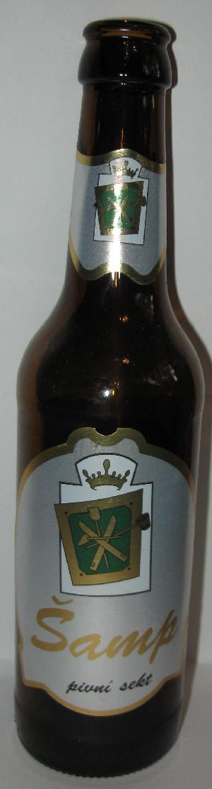 Šamp bottle by Pivovarský Dum 