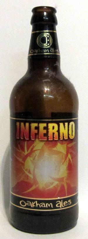 Inferno bottle by Oakham ales 