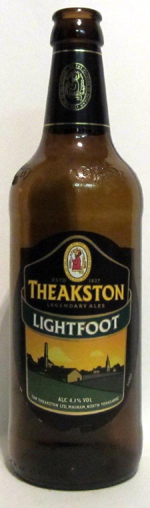 Lightfoot bottle by T & R Theakston Ltd 