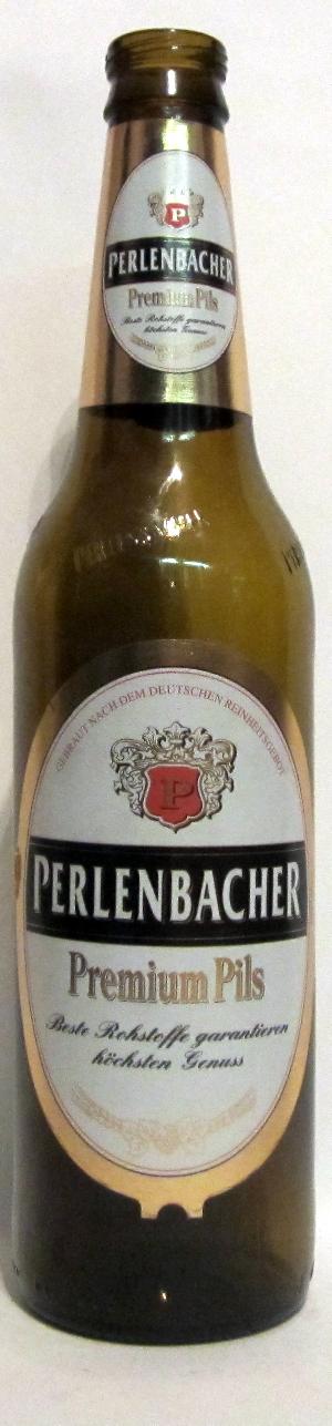 Perlenbacher Premium Pils bottle by Mauritius Brauerei 