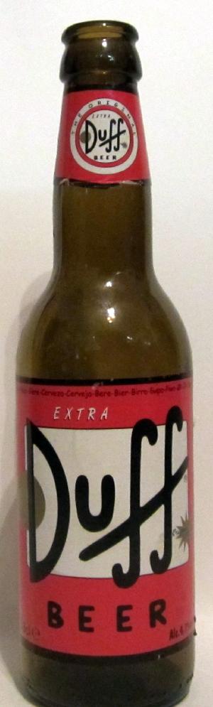 Duff bottle by Eschweger Klosterbrauerei 
