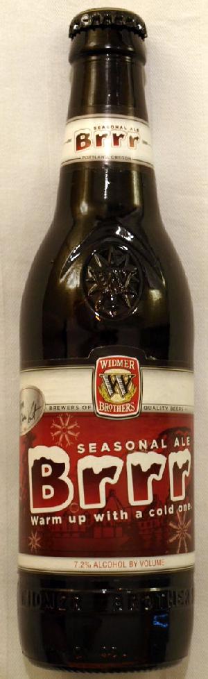 Brrr , Seasonal Ae bottle by Widmer Brothers Brewing Company 
