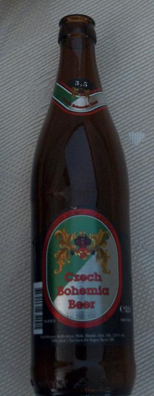 Czech Bohemia Beer bottle by Nymburk Brewery 