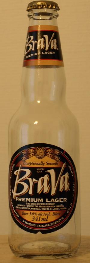 Brava Premium Lager bottle by Lakeport Brewing Company 