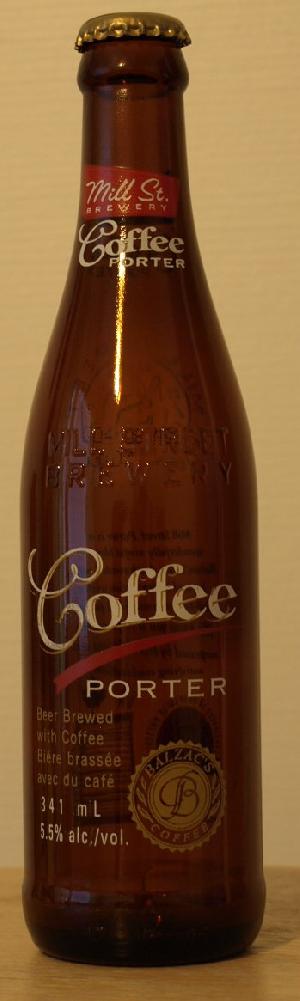 Coffee Porter bottle by Mill St Brewery.  