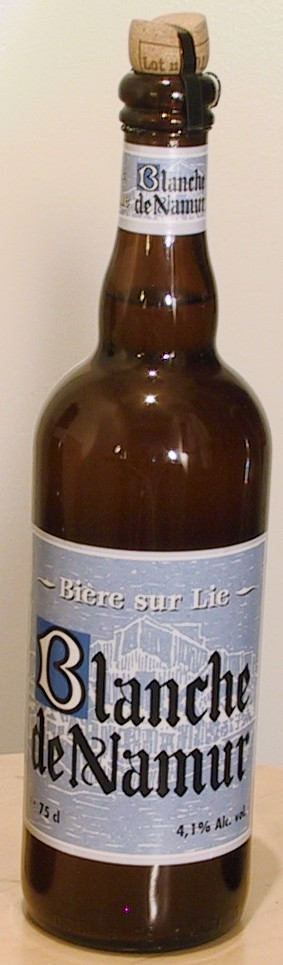 Blanche De Namur bottle by Brasserie du Bocq 