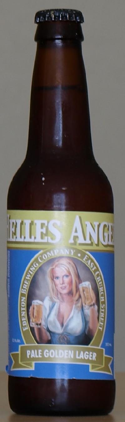 Helles Angel bottle by Edenton Brewing Company 
