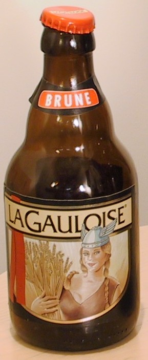 La Gauloise Brune bottle by Brasserie du Bocq 