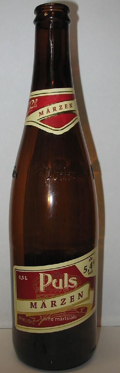 Puls Märzen bottle by AS Puls Brewery 