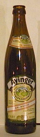 Ayinger Ur-Weisse bottle by Aying 