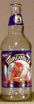 Hobgoblin bottle by Wychwood Brewery