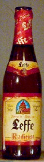 Leffe Radieuse bottle by S.A. Interbrew for Br. Abbaye de Leffe