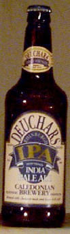 Deuchars IPA bottle by Caledonian Brewing Co