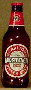 Carlton Midstrength bottle by Carlton & United Breweries Ldt.