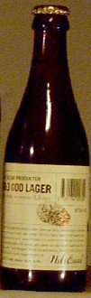 NO:3 God Lager bottle by Nils Oscar Produkter, Tärnö Bryggeri