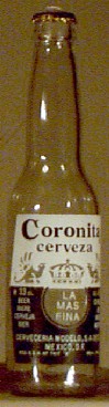 Coronita Cerveza bottle by Cerveceria Modelo