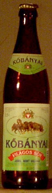 Köbanyai bottle by Dreher Sörgyarck Rt