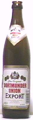 Dortmunder Union Export bottle by unknown brewery