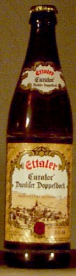 Ettaler Curator Dunkler Doppelbock bottle by Klostenbrauerei Ettaler