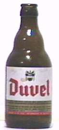 Duvel bottle by Moortgat