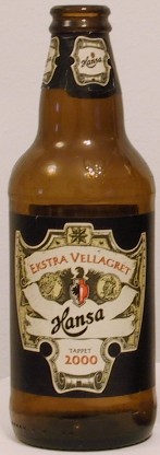 Hansa Ekstra Vellagret bottle by A/S Hansa Bryggeri 