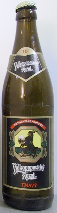 Velkopopovicky Kozel Tmavy (label 2000) bottle by Pivovar Velké Popovice  