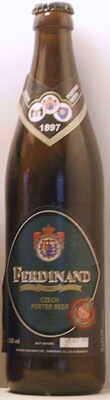 Ferdinand Porter bottle by Pivovar Benesov 