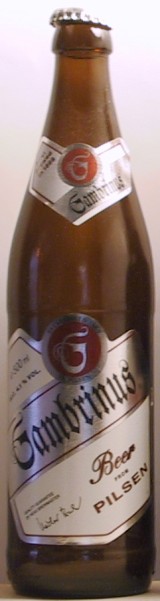 Gambrinus (label 1999) bottle by Gambrinus,Plzen 