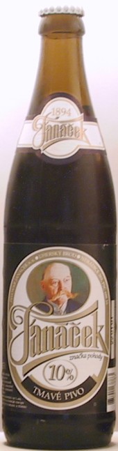 Janazek 10% bottle by Pivovar Janaèek 