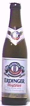 Erdinger Weissbier (new label) bottle by unknown brewery