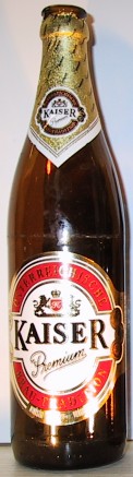 Kaiser Premium bottle by Brau Union Hungary