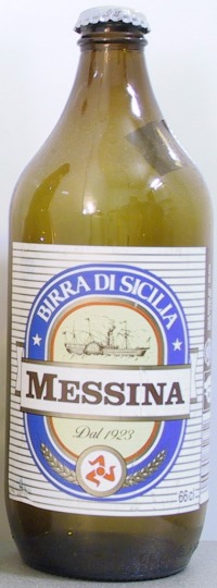 Messina bottle by Heineken Italia 