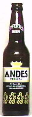 Andes bottle by Cerveceria Nacional