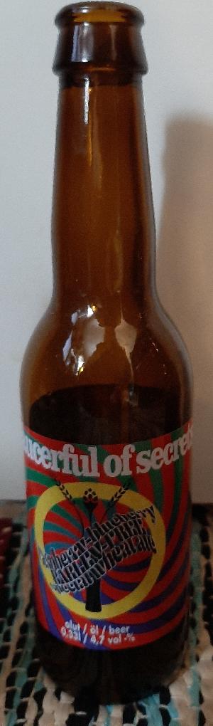 a saucerful of secrets bottle by Victory Art Brew 