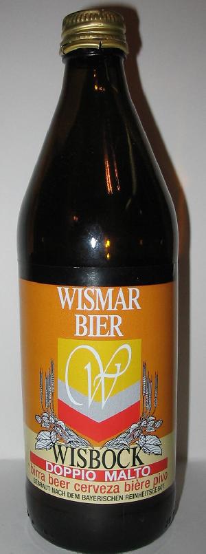 Wismar Bier Wisbock bottle by Birrificio Francesco Vismara 