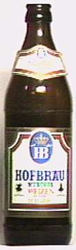 Hofbrau Munchen Weissen hefefrei bottle by Hofbrau Munich