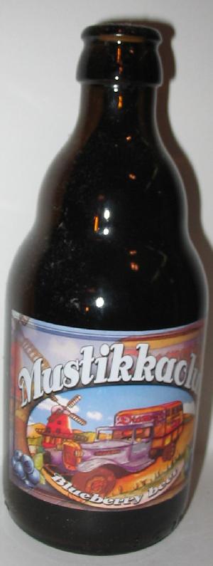 Mustikkaolut bottle by Diamond Brewing Company 