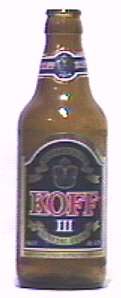 Koff III bottle by Sinebrychoff