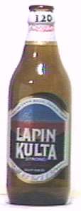 Lapin Kulta Strong Export bottle by Hartwall