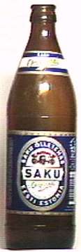 Saku Originaal bottle by Saku õlletehas